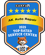 CarFax 2025 Top-Rated Service Center | AK Auto Repair