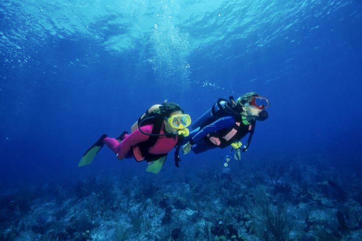Scuba Divers Over Shallow Reefs — South Ogden, UT — Adventure West Scuba