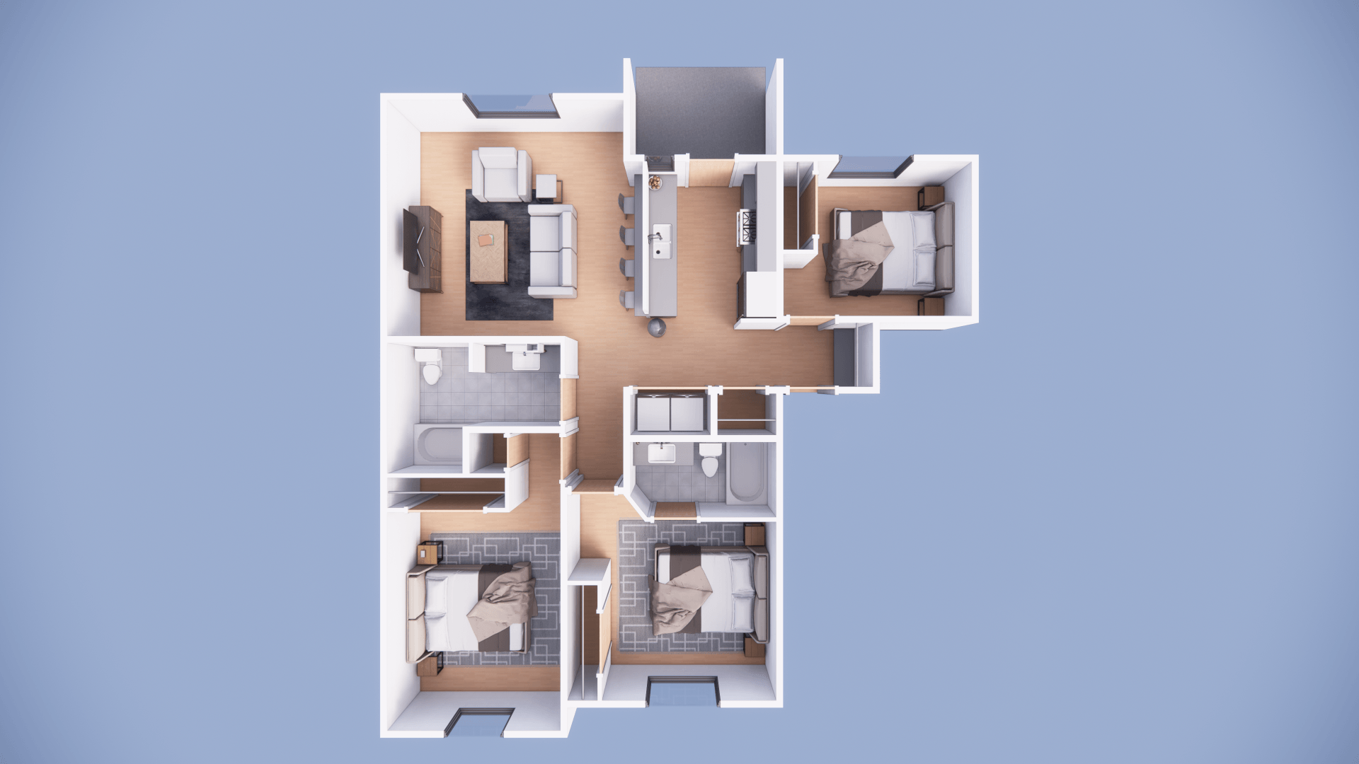 Altitude Floor Plan - Powder Top