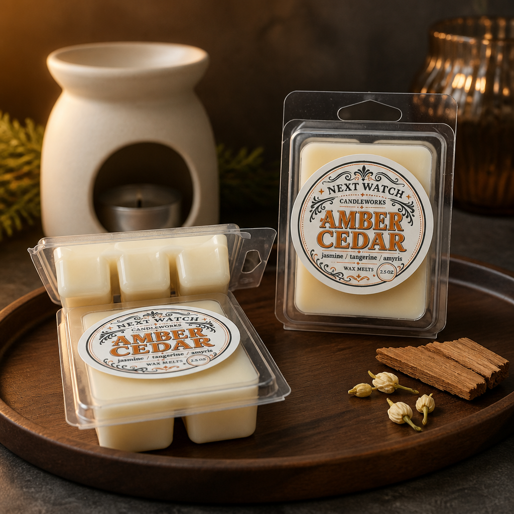 Amber Cedar Wax Melts