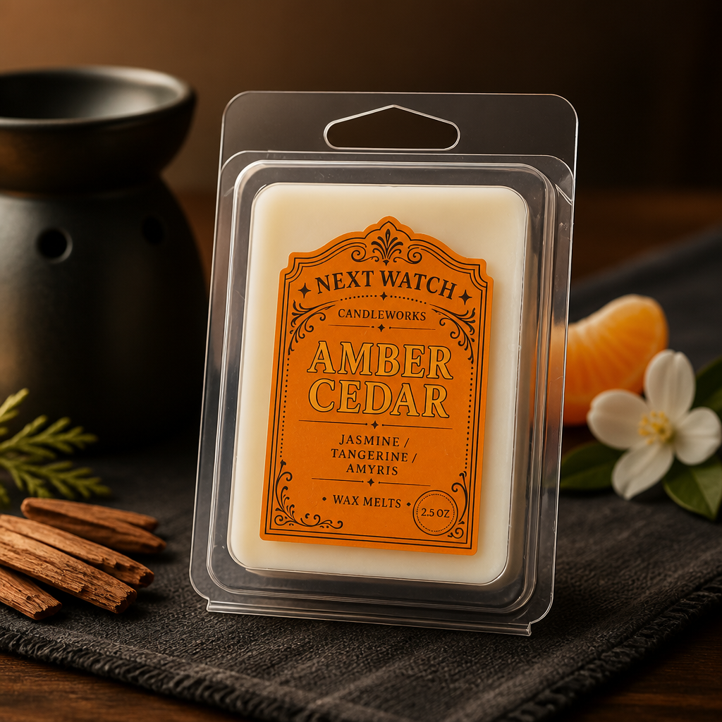 Amber Cedar Wax Melts