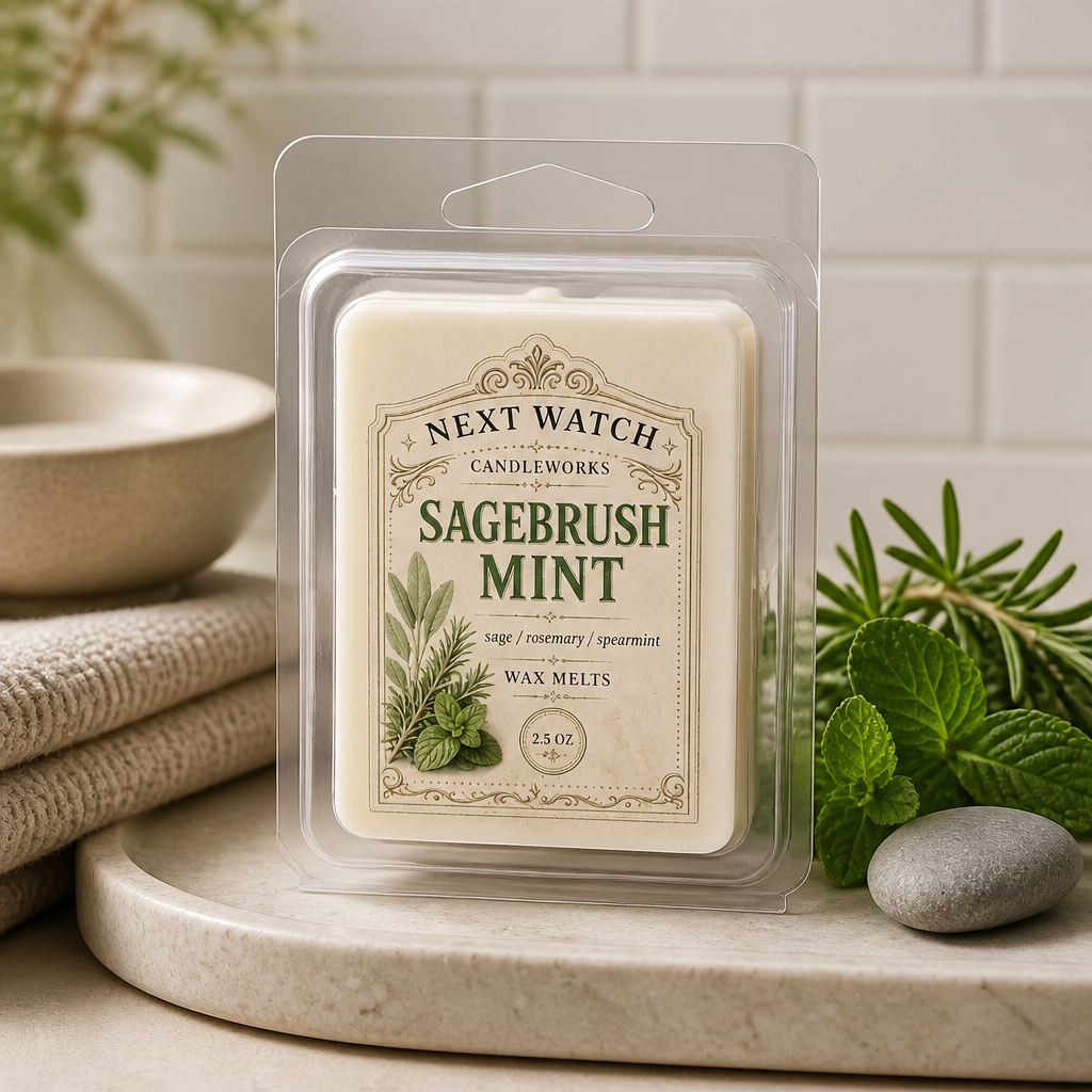 Sagebrush Mint wax melts