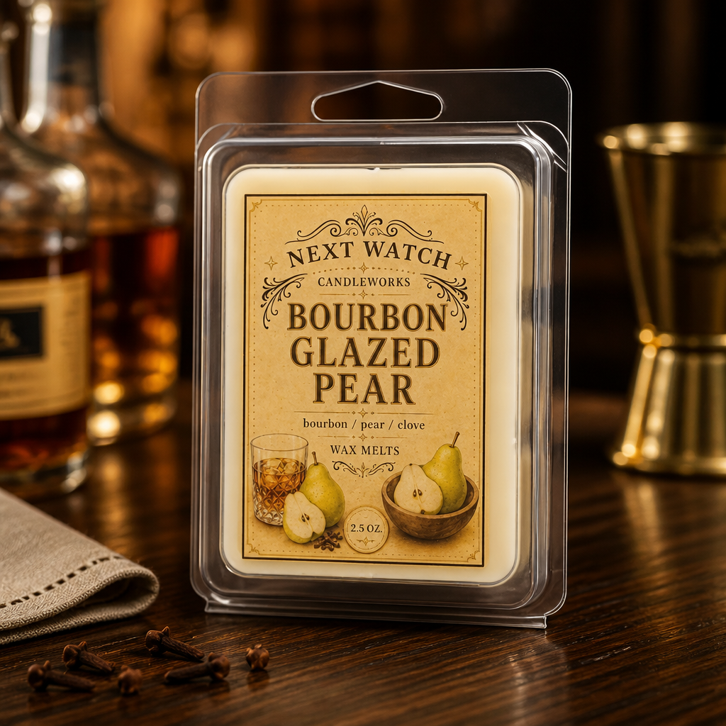 Bourbon Glazed Pear wax melts