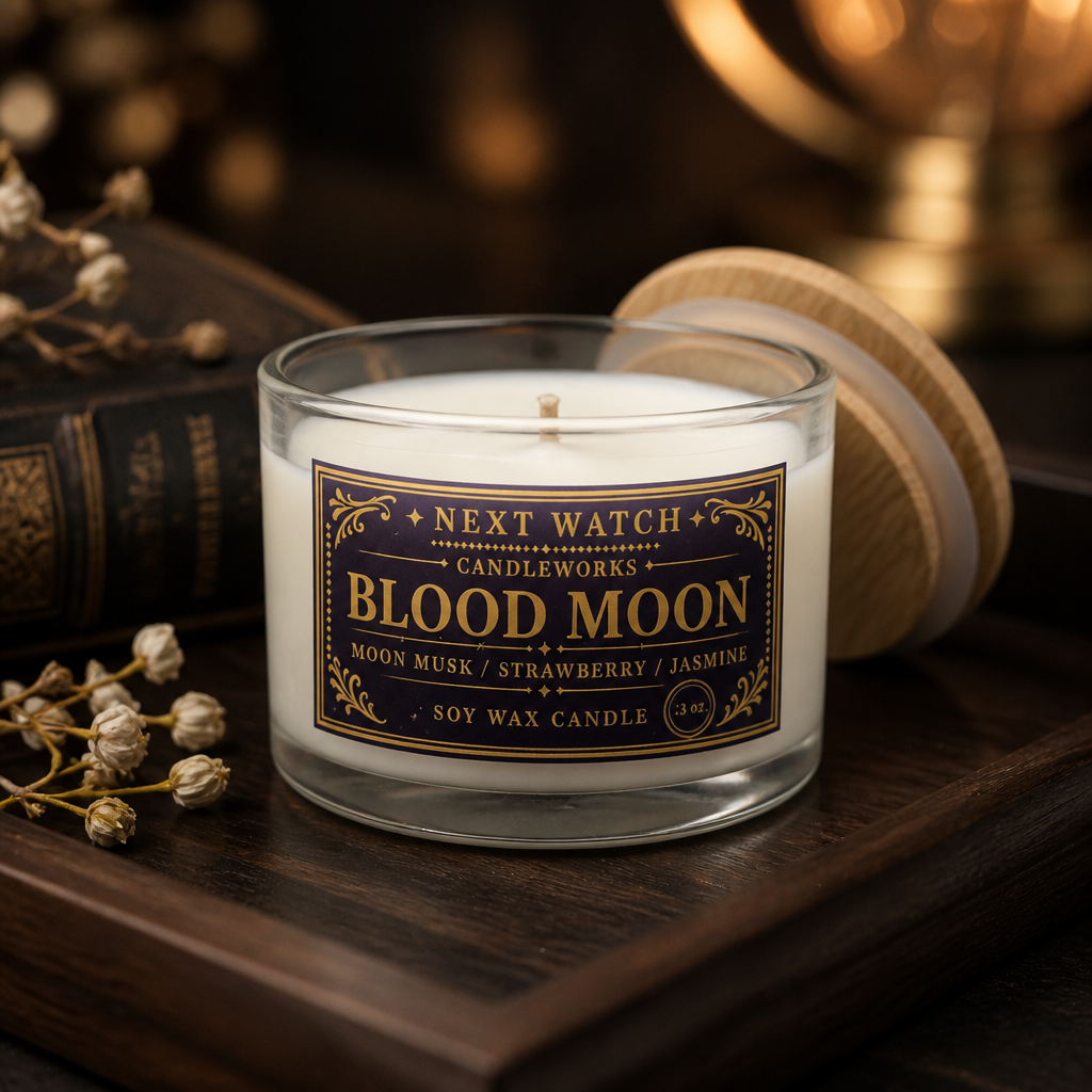 3 oz Blood Moon Scented Candle