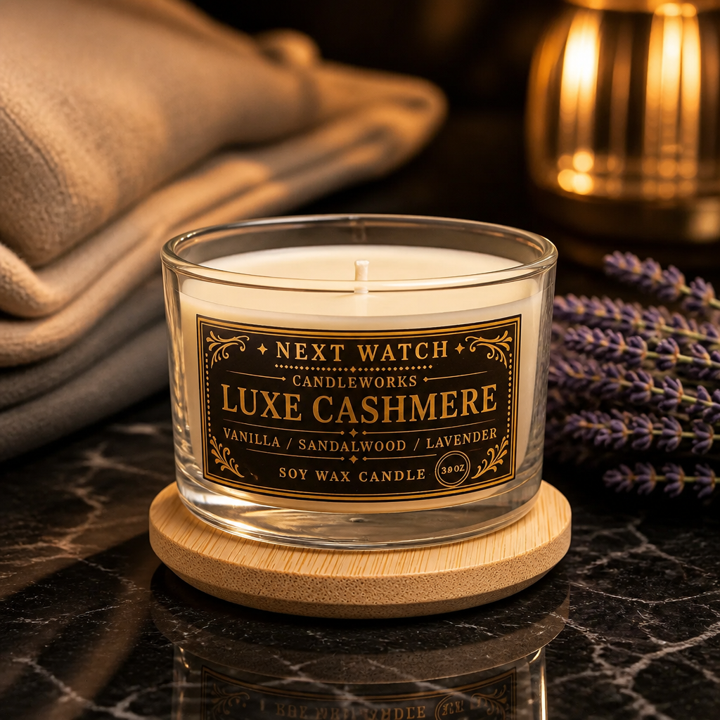 3 oz Luxe Cashmere Scented Candle