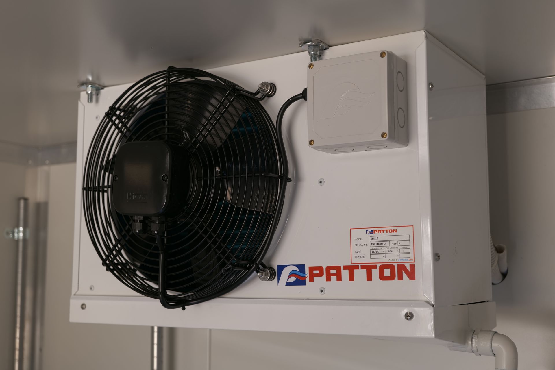 EVAP accessory for portable coolrooms