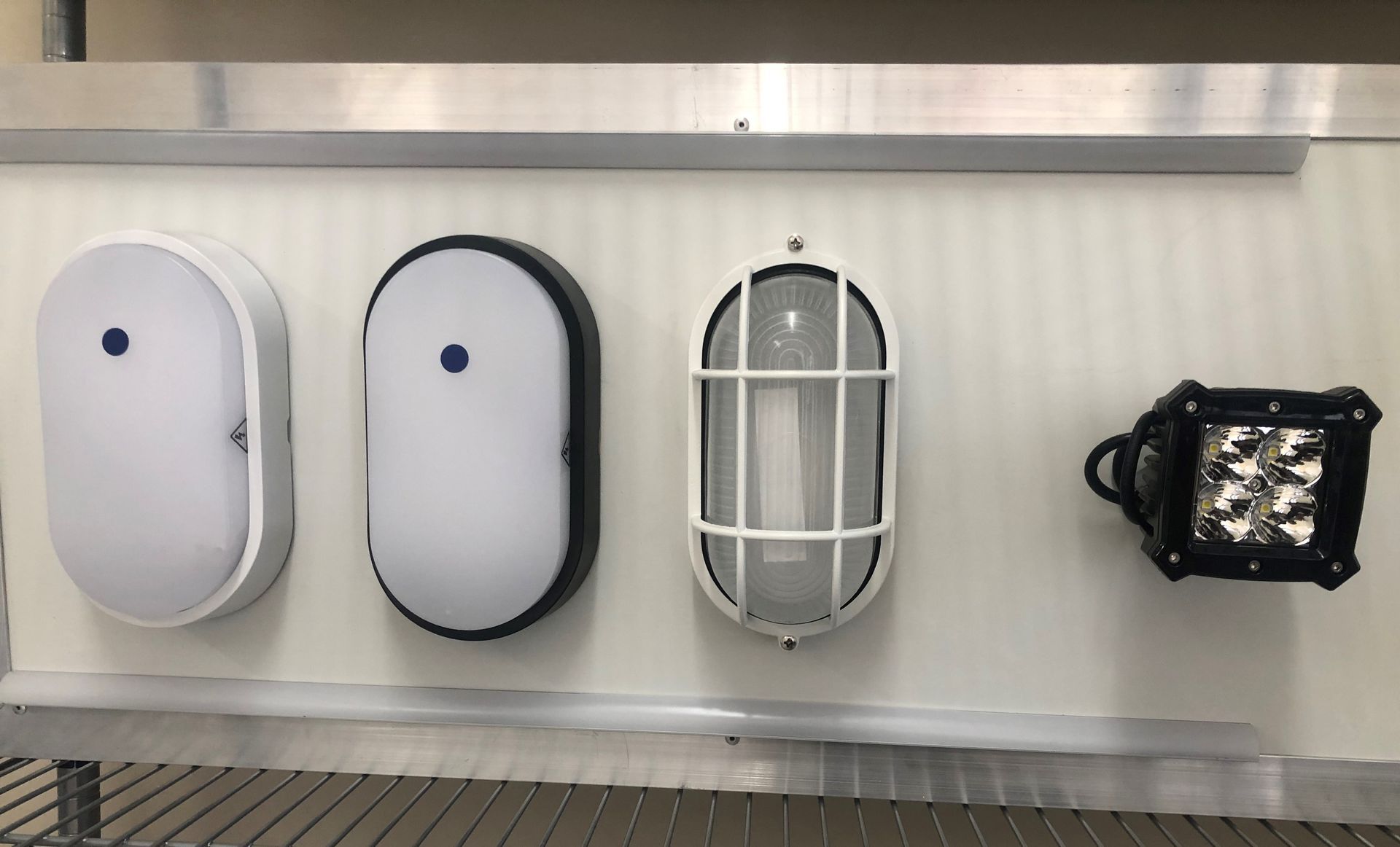 light selection for portable coolrooms