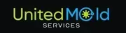 United Mold Services logo with green and blue neon text.