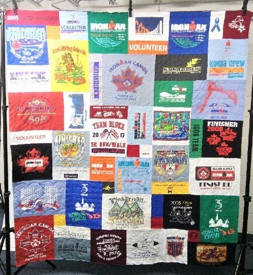 High Quality T-Shirt Quilt Example