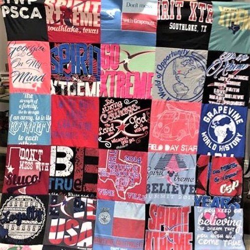 Just about every shirt in the above photo has compromised graphics