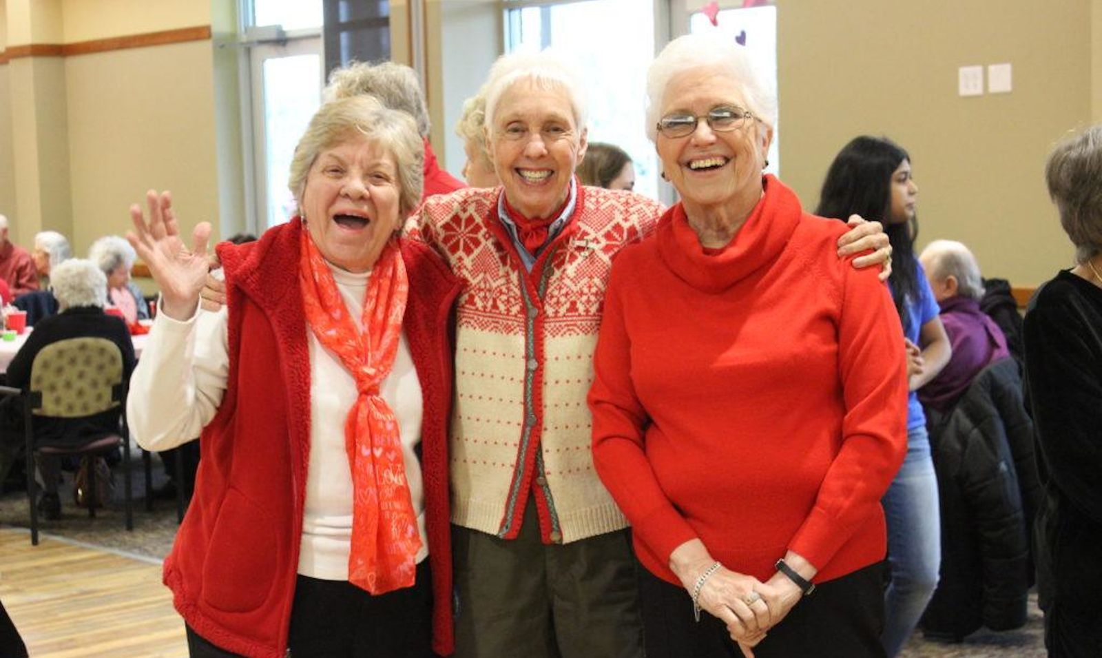 Meet some of our residents, lively ladies loving life. Pardon the alliteration... perhaps one is an English Teacher, one never knows.