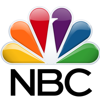 A colorful nbc logo on a white background