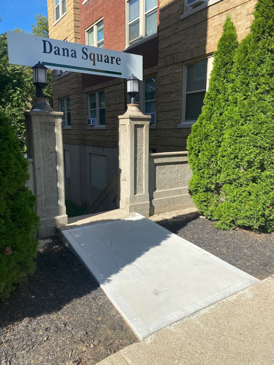 Dana Square Apartments - Building Entrance
