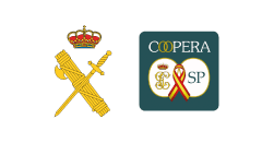 logo coopera guardia civil y seguridad privada española