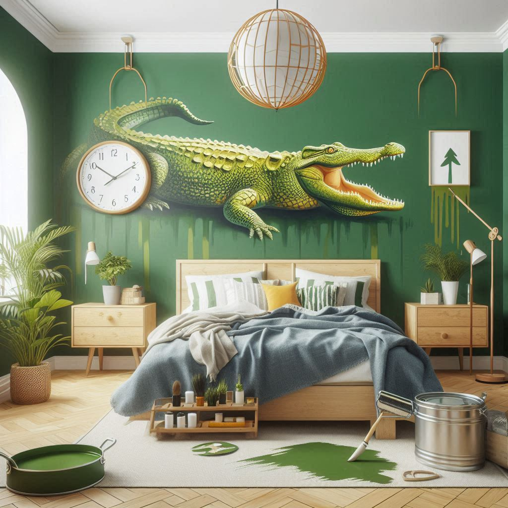 painting and decorating a master bedroom