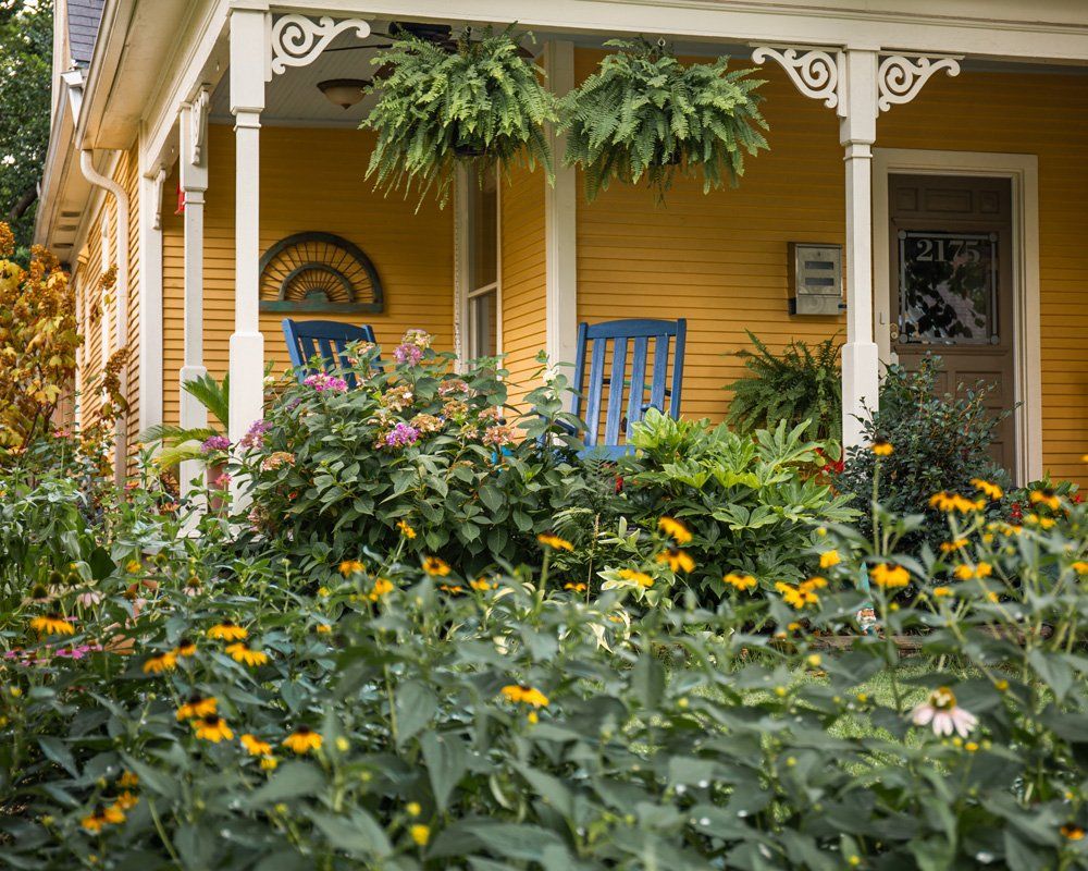 Image of a front porch