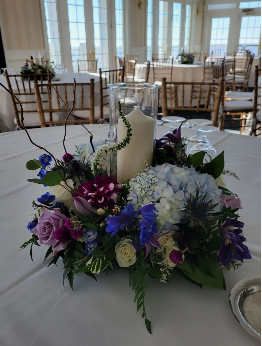 Tulips Floral Design located in Westbrook, CT creates beautiful floral designs for your bridal shower.