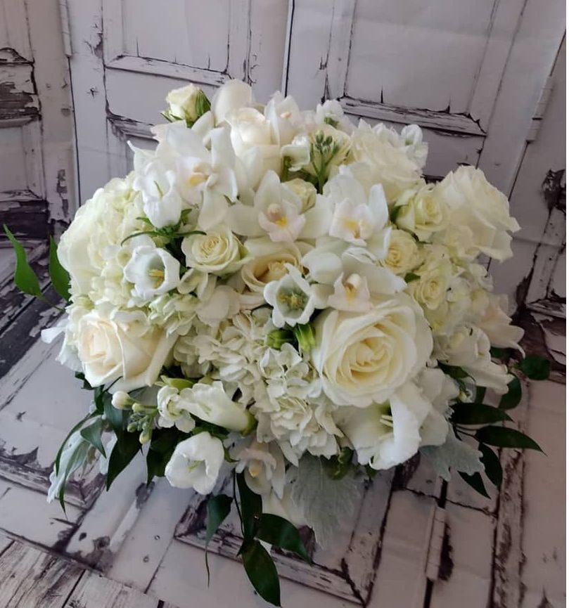 Tulips Floral Design located in Westbrook, CT creates beautiful floral designs for your bridal shower.