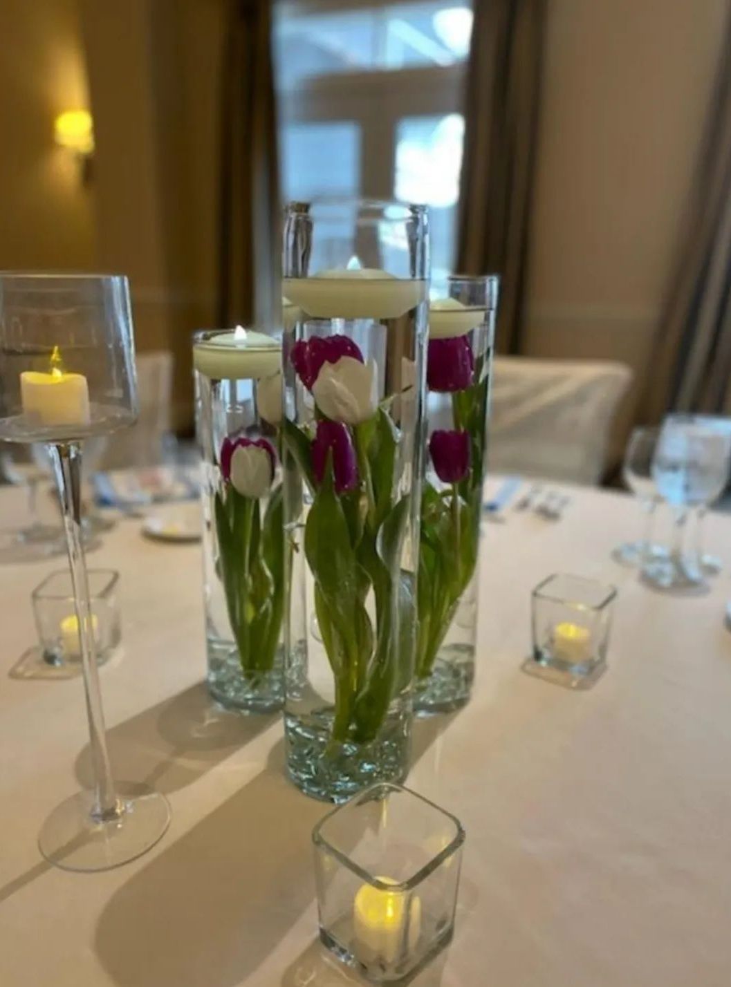 Tulips Floral Design located in Westbrook, CT creates beautiful floral designs for your bridal shower.