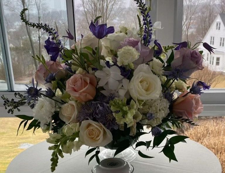 Tulips Floral Design located in Westbrook, CT onsite Florist for Water's Edge Resort and Spa 