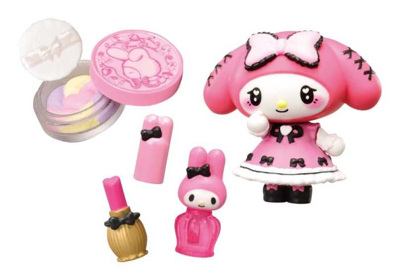 日本Re-MeNT My Melody・Kuromi いたずら♡コスメ 全8種 公仔 盲盒 盲抽 單盒 隨機出貨