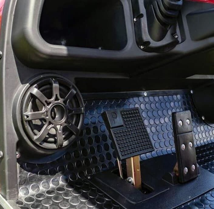 Break and accelerator pedal