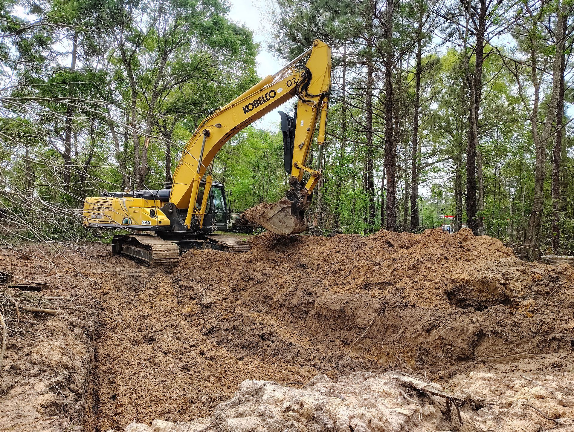 Dirt Work — Conroe, TX — Jacques Outdoor Solutions LLC Dirt Work — Conroe, TX — Jacques Outdoor Solutions LLC