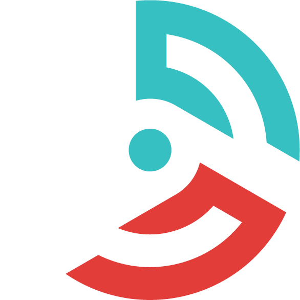 Radiant Air Systems logo with Teal and red semi-circle shapes intersecting, with a teal dot in the center.