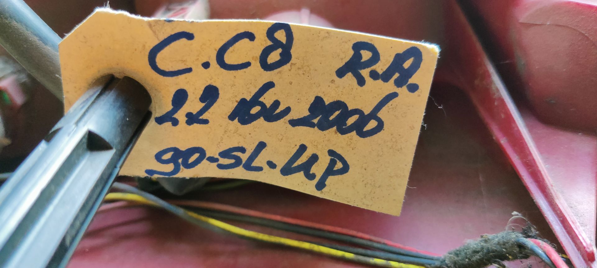 Citroen C8 achterlicht rechts.