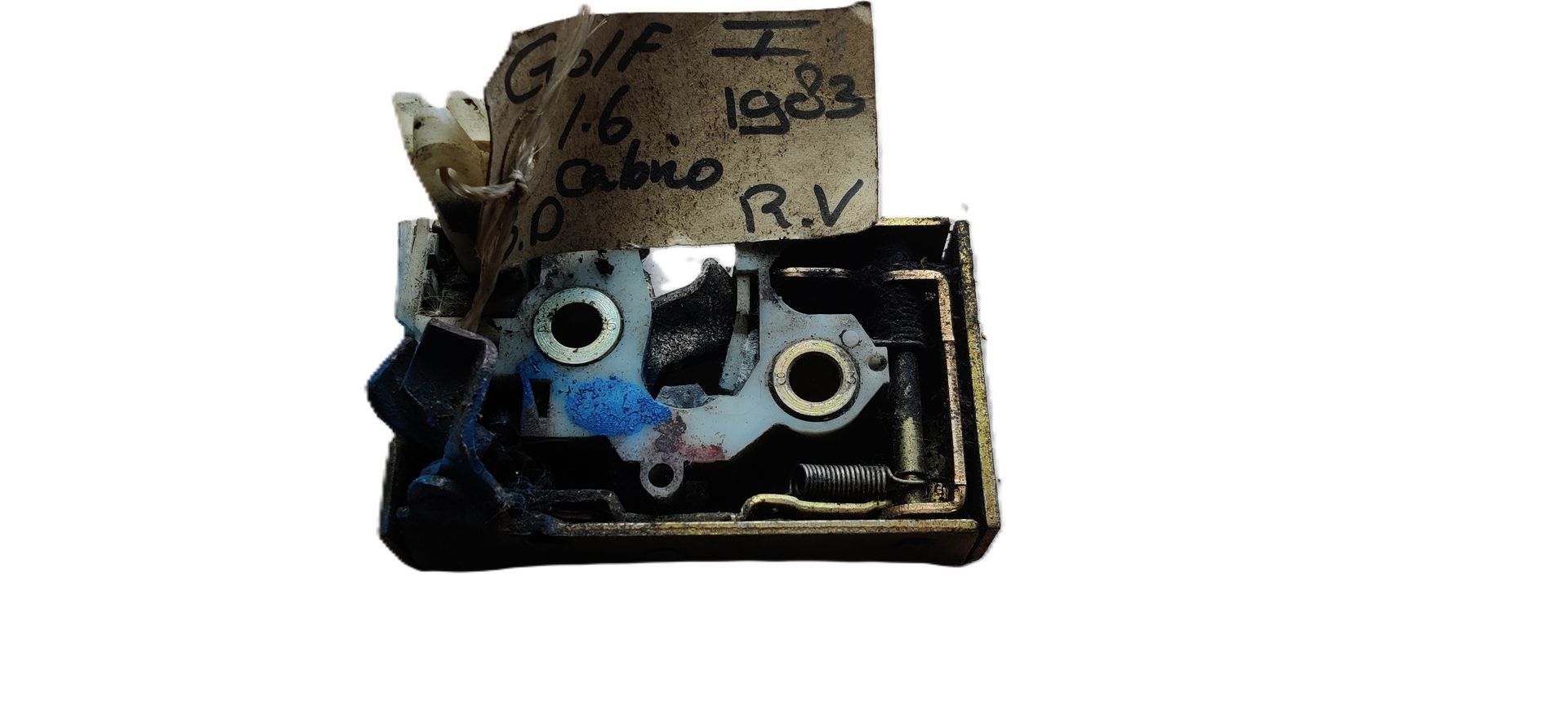 VW Golf 1 cabrio, kofferbakslot