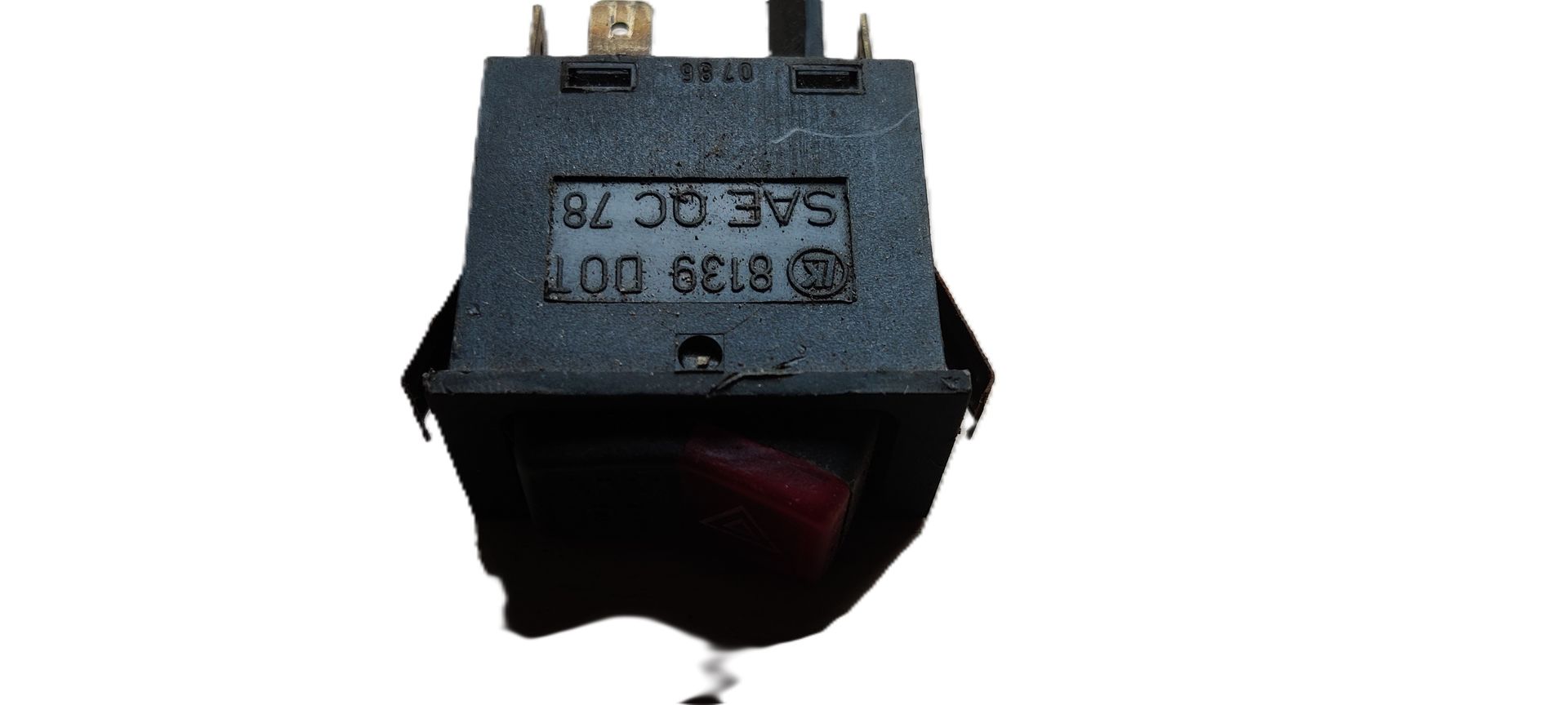 VW Jetta 1, alarmlicht schakelaar.