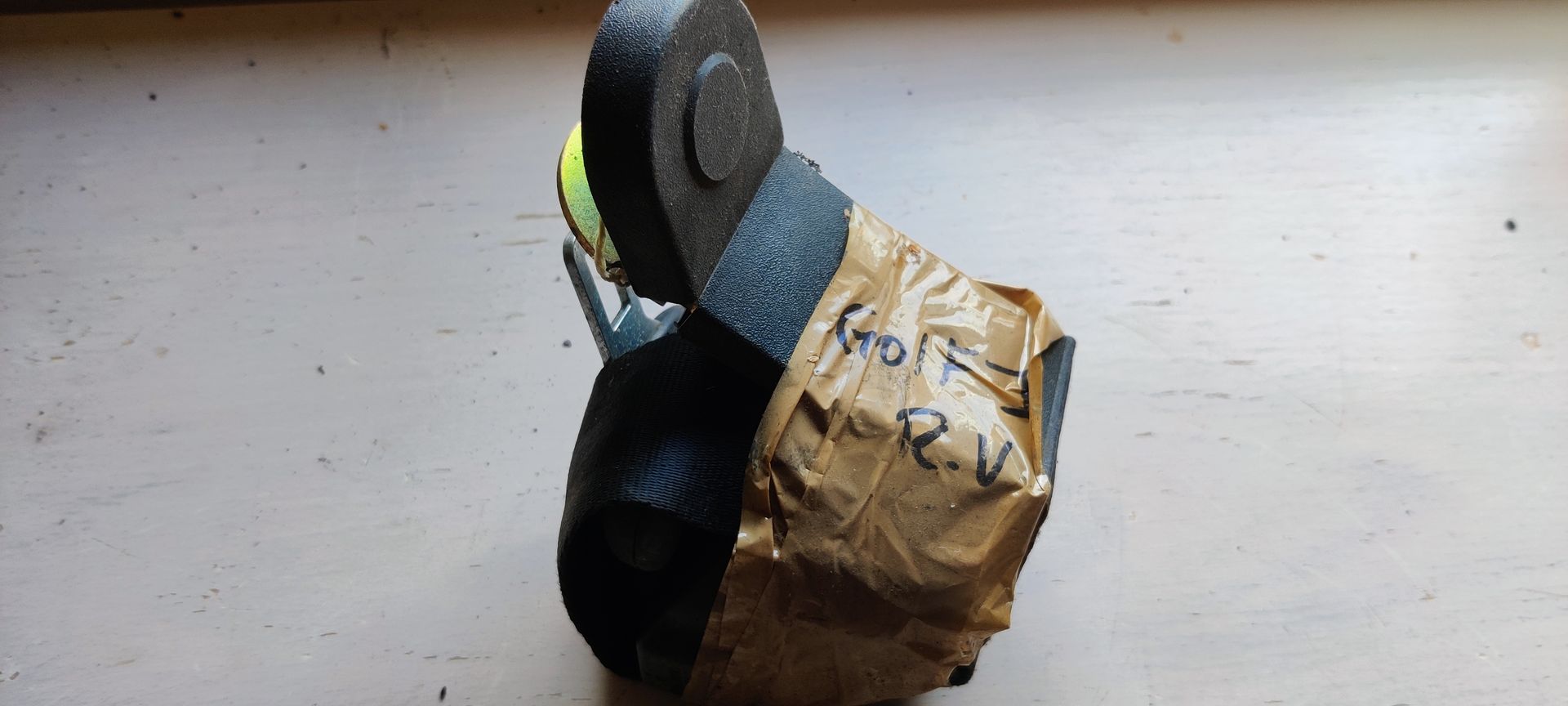 VW Golf 1 Cabrio, rolgordel rechtsvoor.