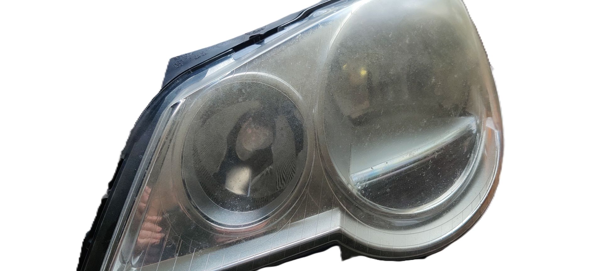 VW Polo koplamp links.