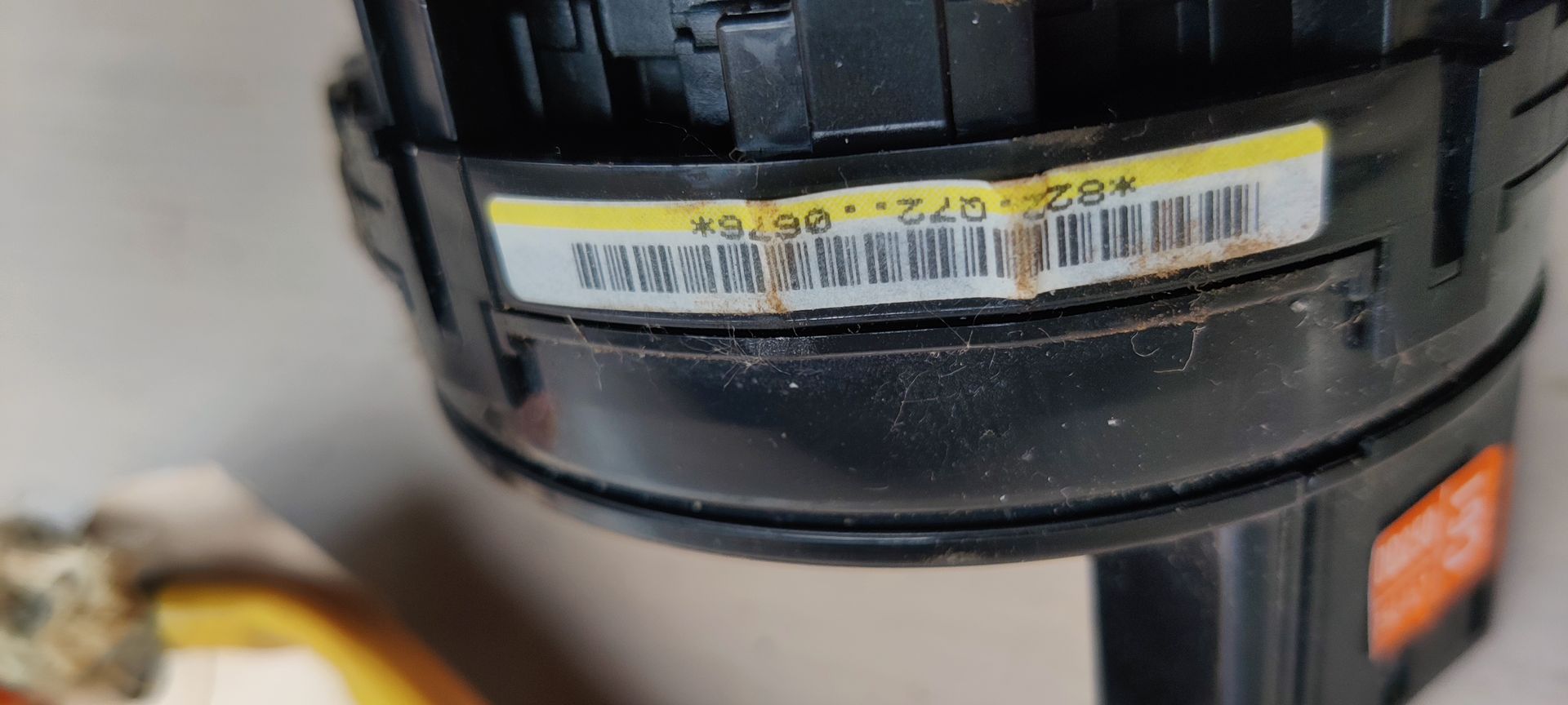 Toyota Yaris airbagring.