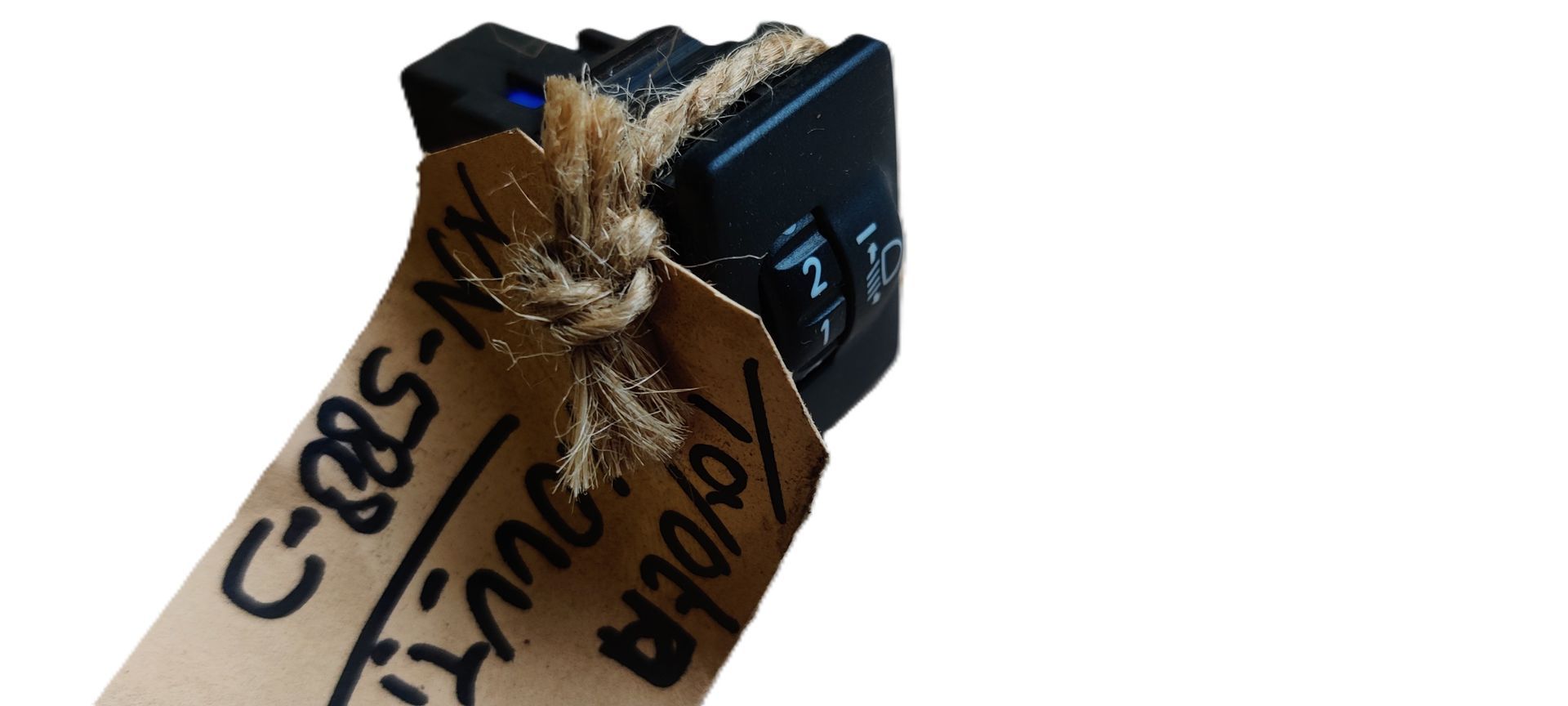 Toyota Yaris dashboard dimmer.