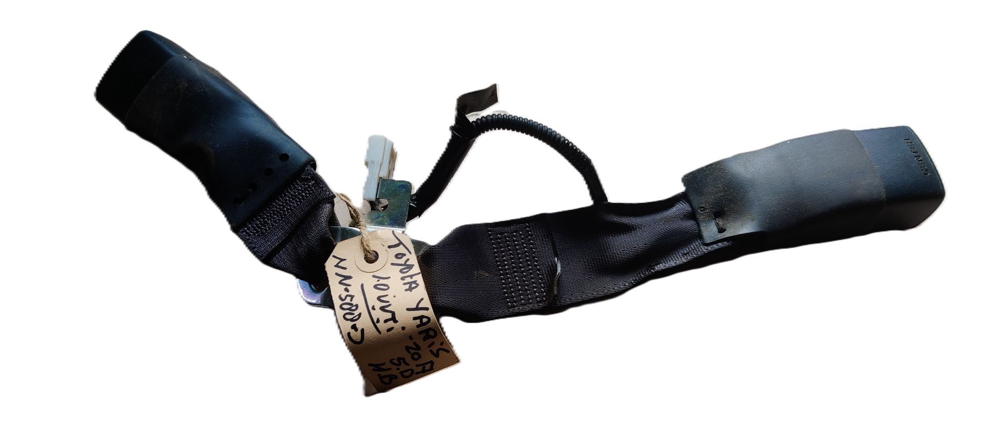 Toyota Yaris gordel midden achter.