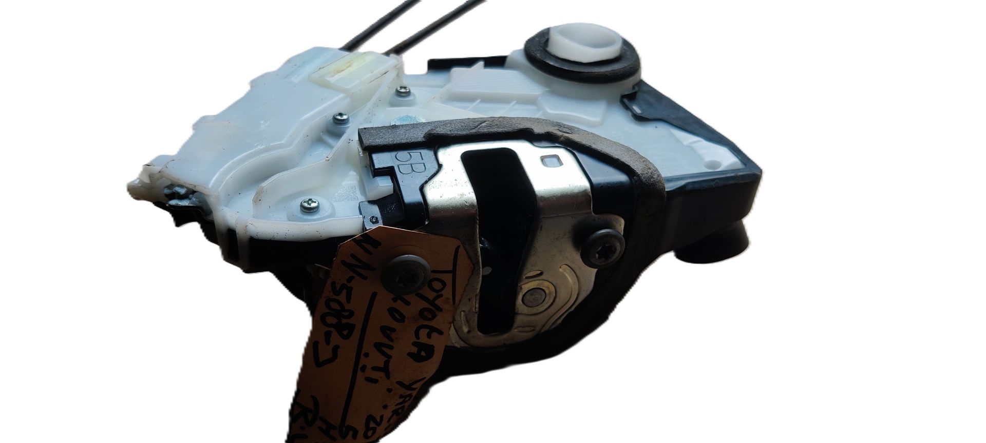 Toyota Yaris portierslot / bedieningsmechanisme rechtsvoor.