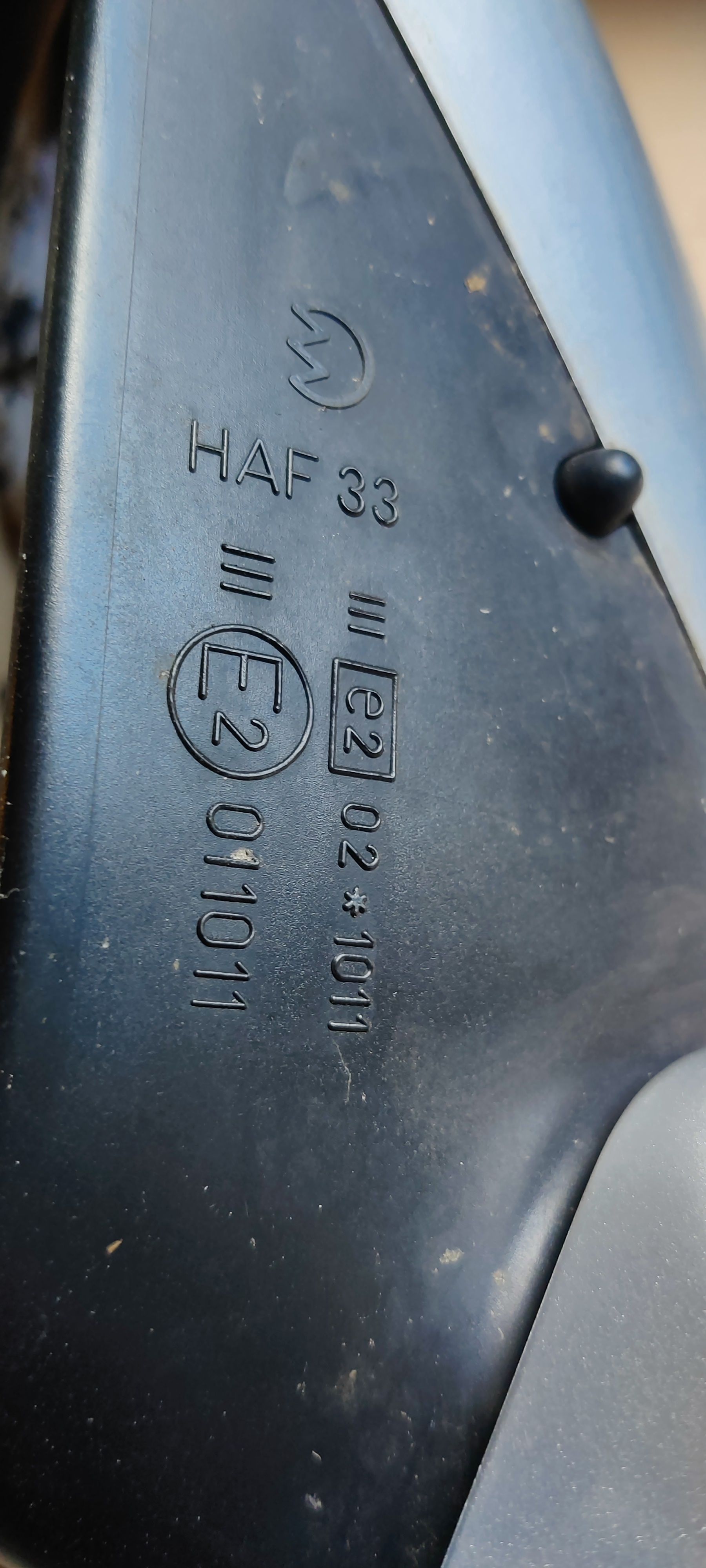 Citroen C8 spiegel rechts.