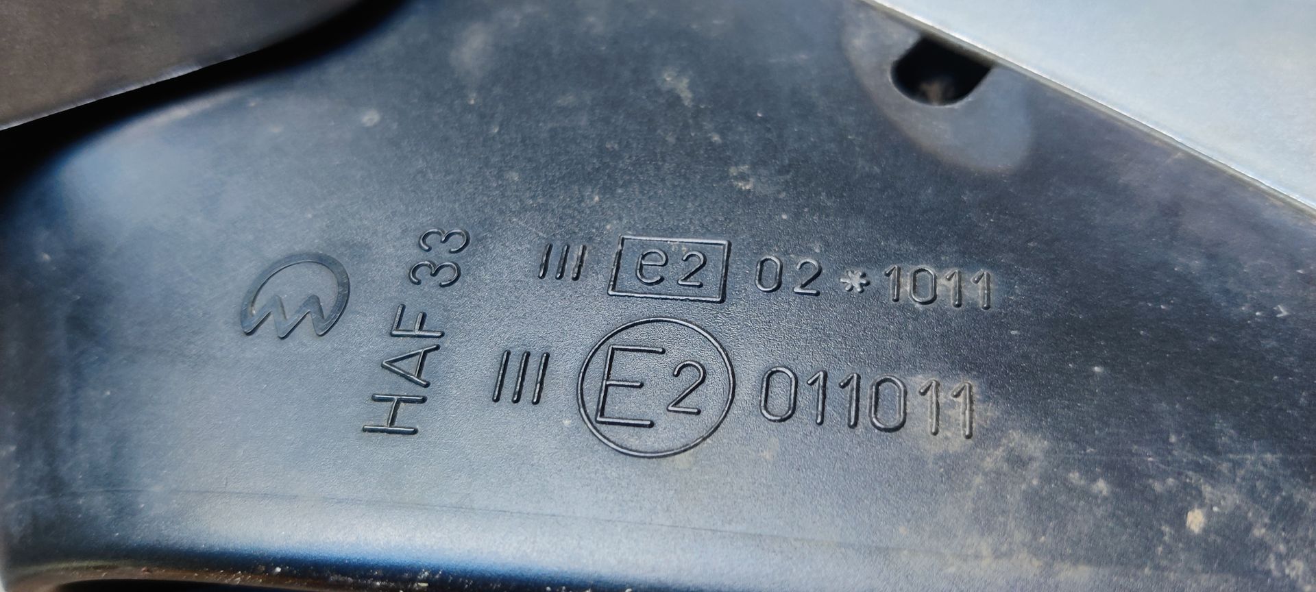 Citroen C8 linker spiegel.