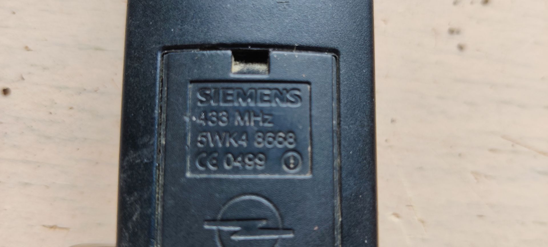 Opel Corsa C contactslot met sleutel.