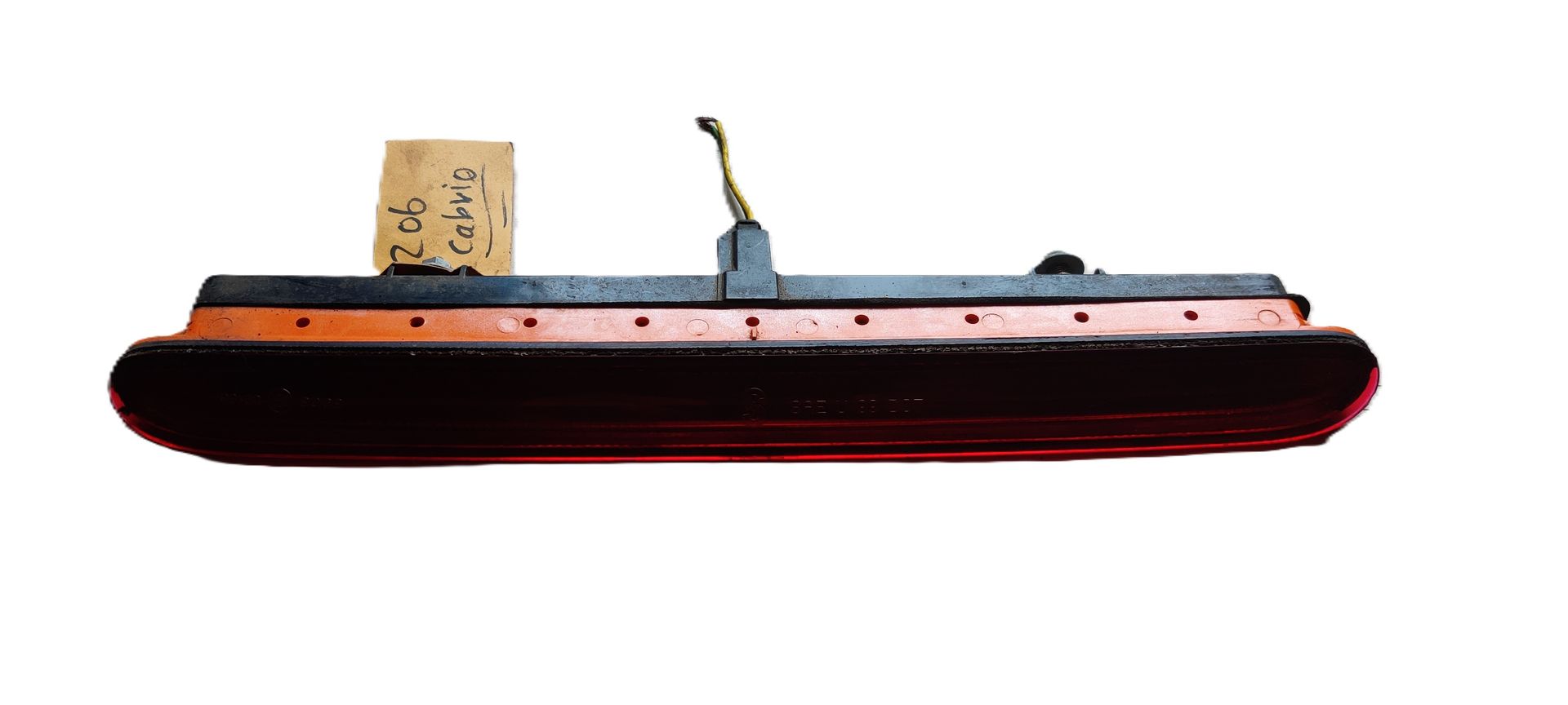 Peugeot 206 cabrio 3e remlicht.