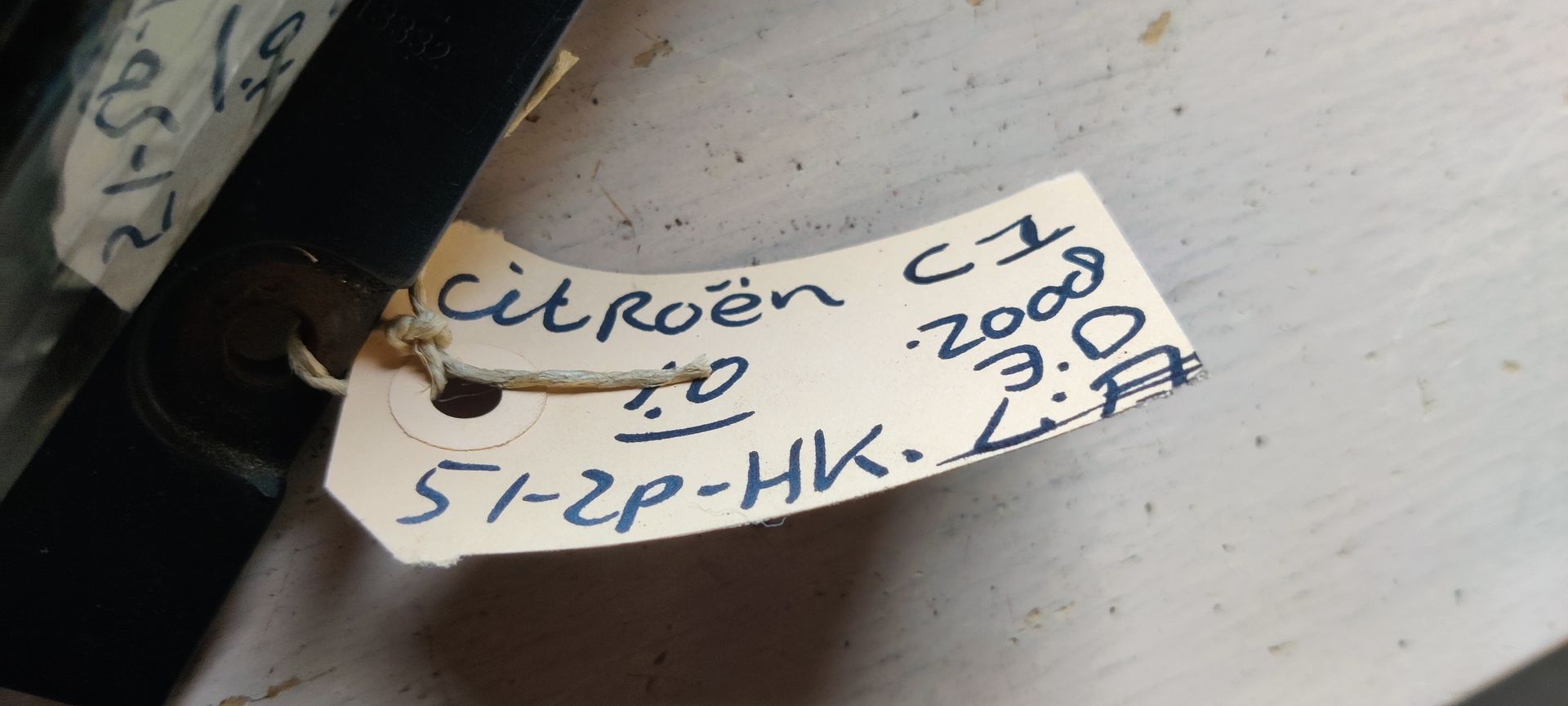 Citroen C1 achterlicht links.