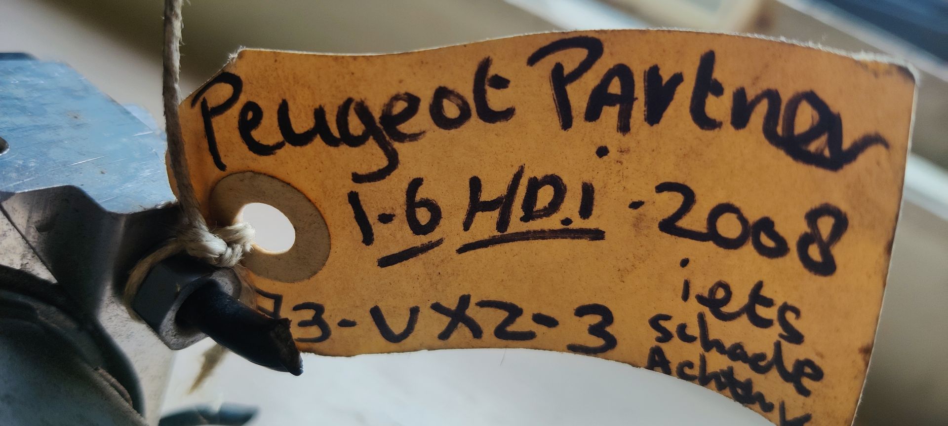 Peugeot Partner ABS pomp.
