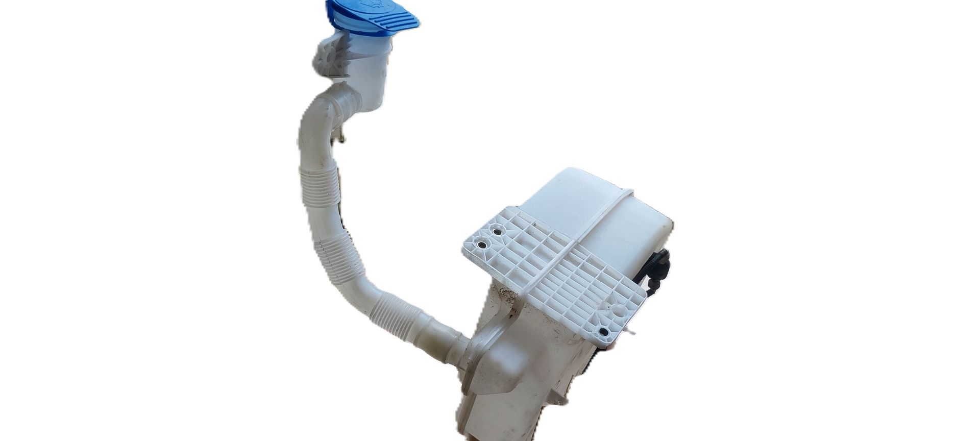 VW Golf 5 plus, ruitensproeiertank met motor.