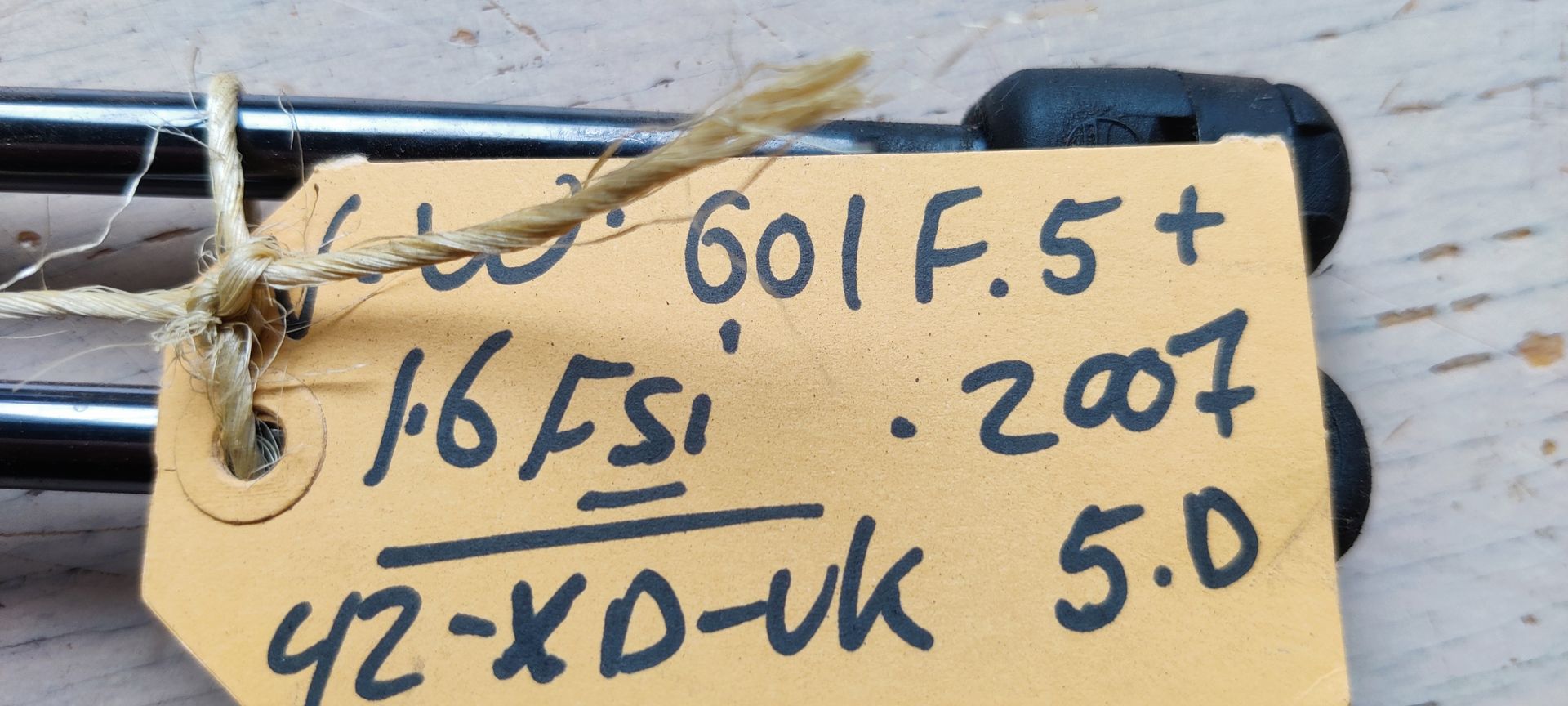 VW Golf 5 plus gasveren set.