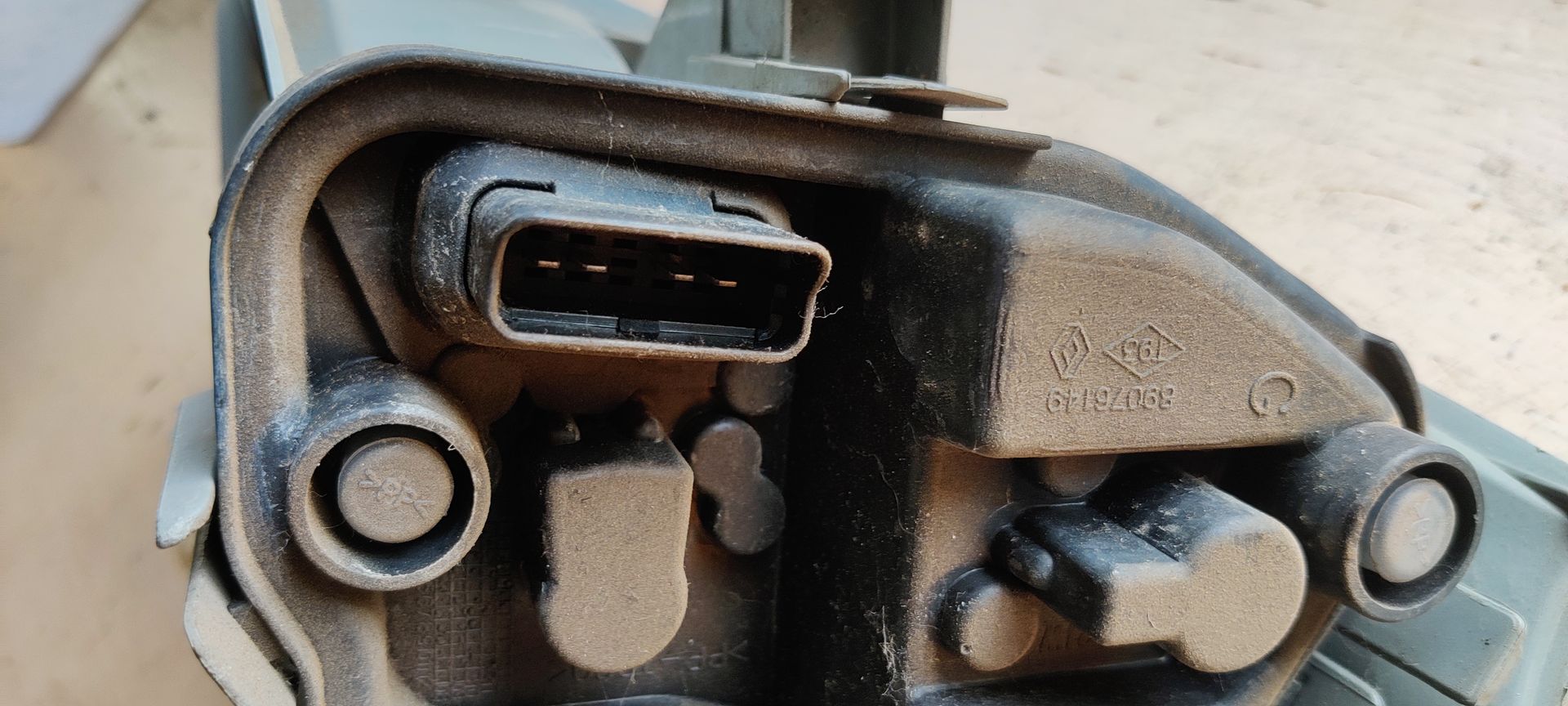 Renault Megane type 3, achterlicht links.