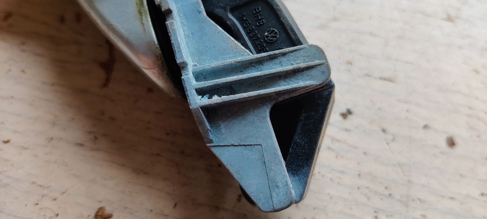 VW Golf 5 plus, deurklink links.