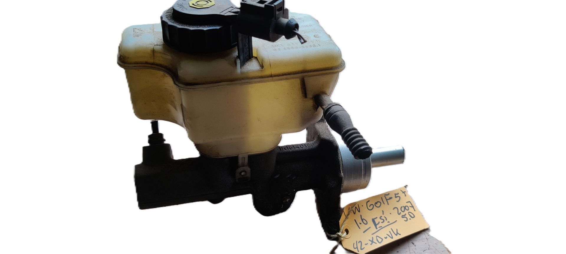 VW Golf 5 plus, hoofdremcilinder.