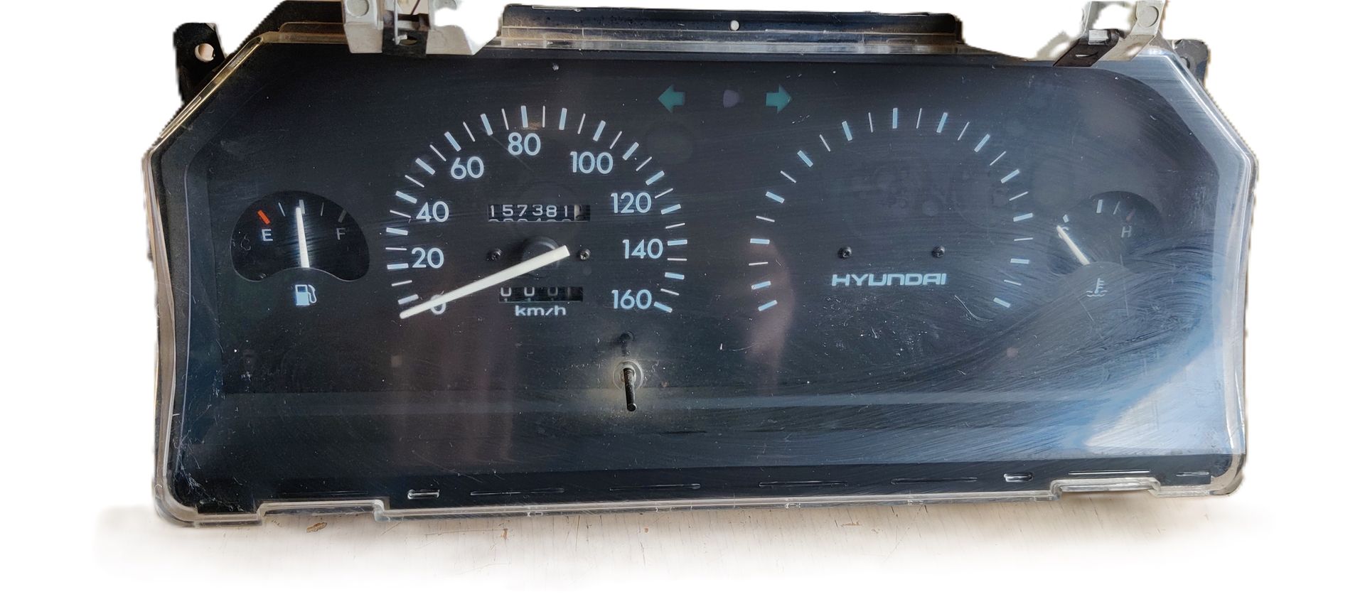 Hyundai H100, 2.5 D dashboard tellerset.