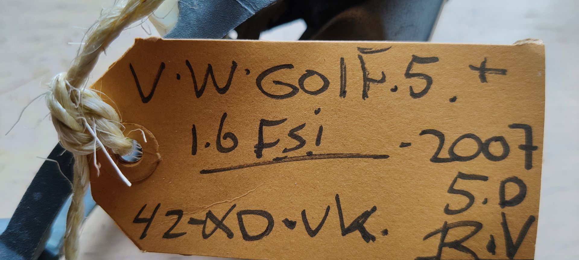 VW Golf 5 plus, deurklink, deurgreep rechtsvoor.